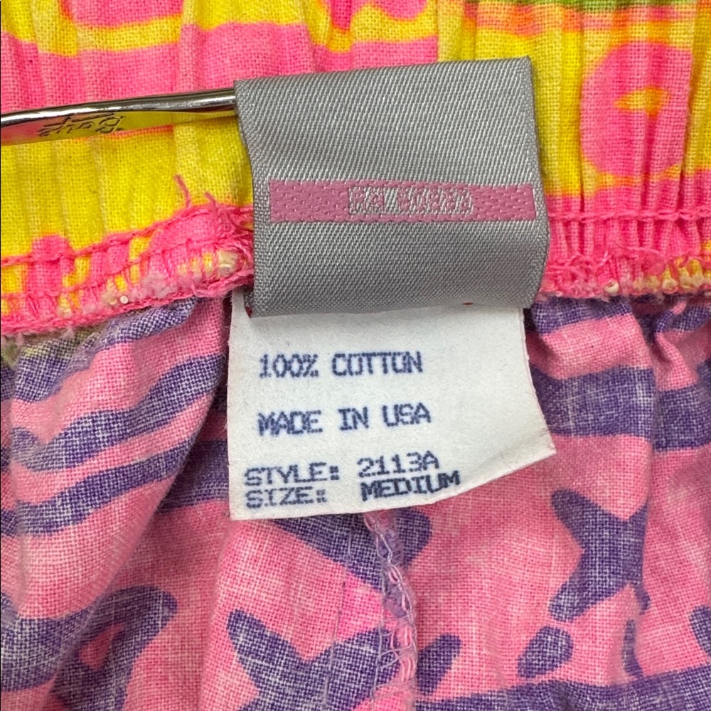 Vintage Ocean Pacific Neon Geometric Design Surf Shorts 80’s - Picture 16 of 16